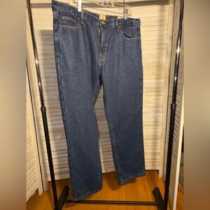 NWT RedHead Relaxed Fit Flannel Lined Blue Jeans